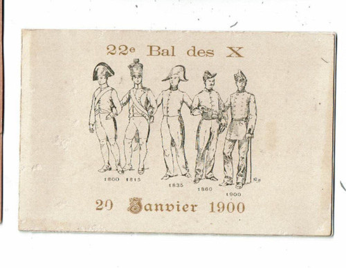 Carnet bal des 1900 - bal,