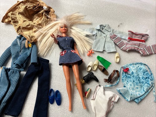 Barbie 1966 platine poupée - ,