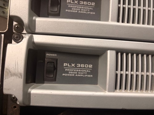 Qsc plx 3602 channel - plx, 3600w