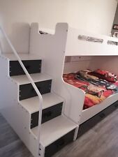 Vends lit superposé 2 à 3 personnes avec tiroirs