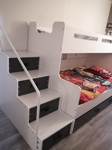 Vends lit superposé 3 - superposé, 2