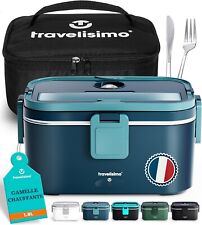 Gamelle Chauffante 80W Lunch Box Chauffante Electrique 1,8L Boite Repas Isotherm