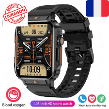 Montre Connectée Homme LIGE IP68 Bluetooth Étanche Santé Appel Sport iOS Android