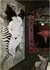 CPM NUDE WOMAN ART PIN UP