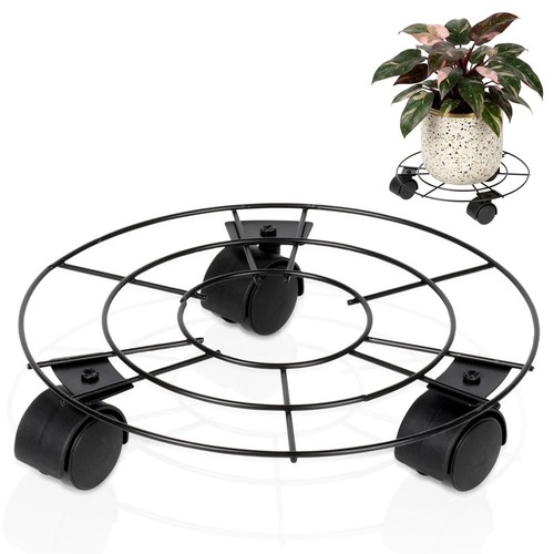 Chariot plantes soucoupe - plantes,
