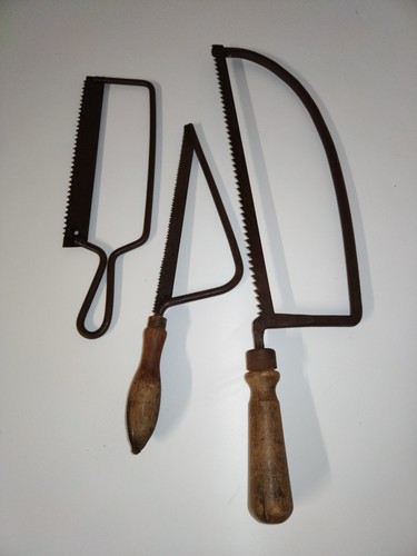 Lot brocante anciennes - , scies