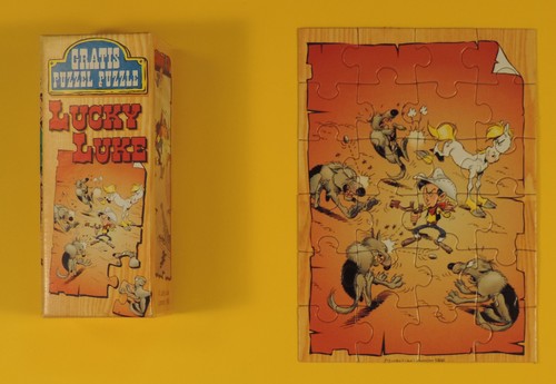 Lucky luke puzzle - lucky, 5