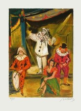 Arbit BLATAS LES PLUS GRANDS OPÉRAS : I PAGLIACI 1975 lithographie signée