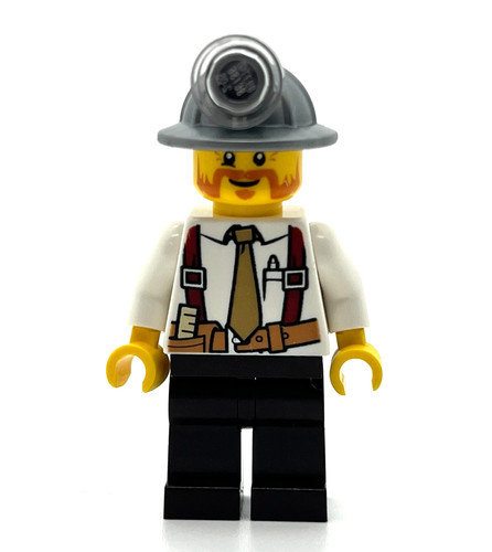 Mine foreman tie suspenders - tie,
