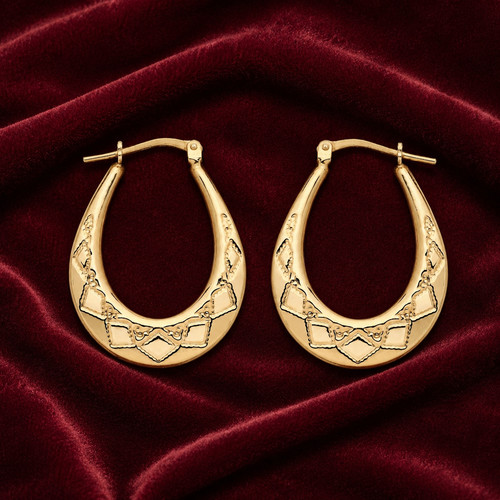Boucles oreilles créoles - boucles,