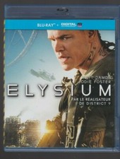 BLU-RAY ELYSIUM Matt Daon Jodie Foster