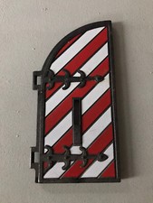 PLAYMOBIL 3666 3888 3665 3665 pièces château Fort Médiéval Simple Porte Rouge