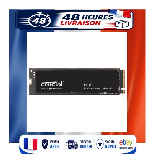 Crucial p310 ssd 1to pcie - 1to, gen4