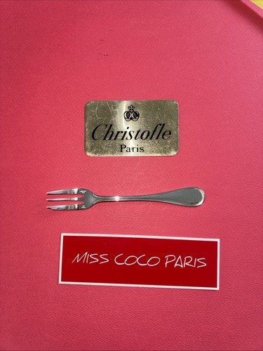 Fourchette gâteau christofle - fourchette,