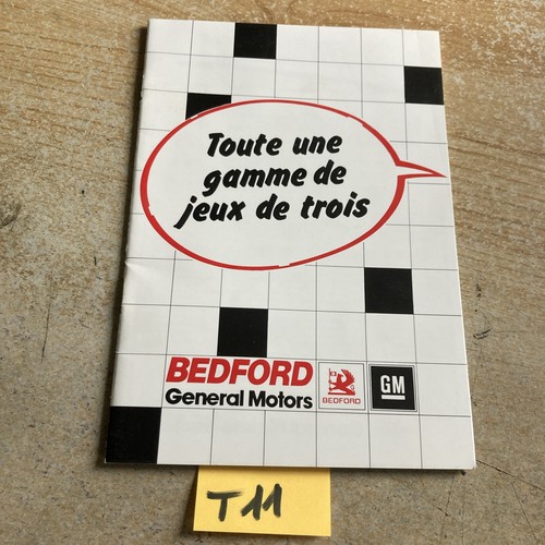 Bedford livret jeu - gm,