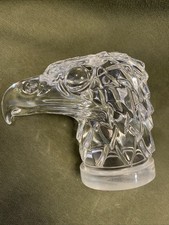 Mascotte Tête D’Aigle Verre Car Mascot Glass Eagle