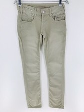 Jeans Slim Fit Beige Stretch