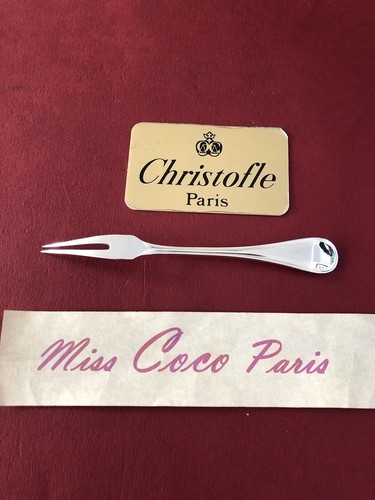 Fourchette escargot christofle - fourchette,