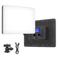 Lampe Vidéo LED Lumière pour Caméra avec Batterie Rechargeable 4000mAh sans p...