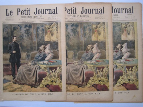 Old magazine petit - petit, newspaper
