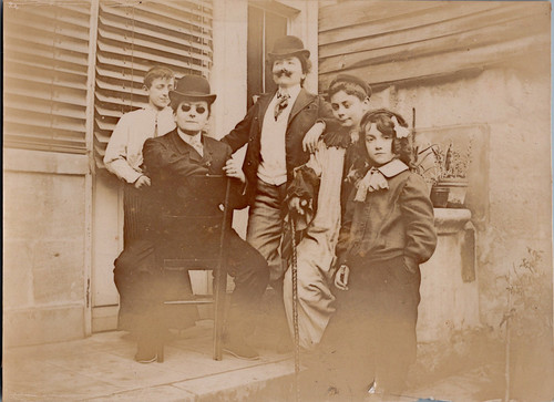 France famille costume - costume, de