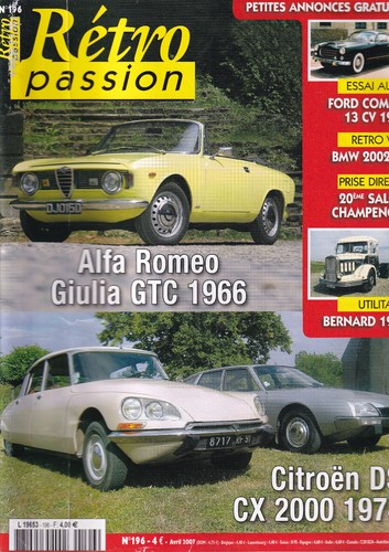 Retro passion giulia gtc - retro,