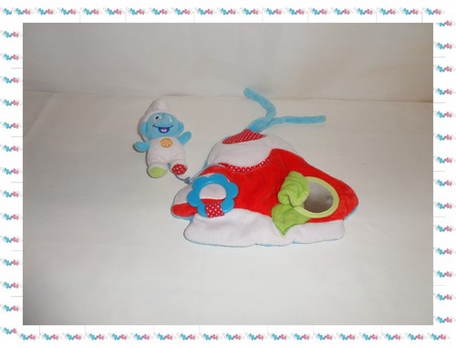 Doudou champignon eveil - -,