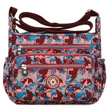 Sac d'épaule de maman Sac bandoulière léger Multi-poches en nylon Sac messeng...