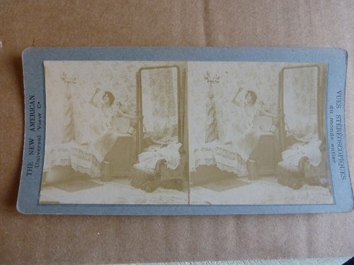 Photo stereoscopique jeune - photo,