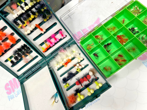 Trout fly fishing boxes - fly,