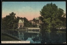 CPA Saargemünd /Lothringen, Fabrik-Kasino 1917 