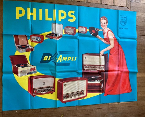 Affiche philips bi ampli - affiche,