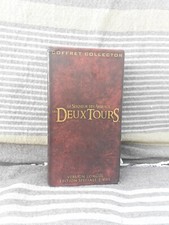 Vhs Coffret Collector LE SEIGNEUR DES ANNEAUX LES DEUX TOURS Cassette Video Dvd