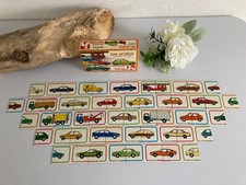 1024⚜️ Ancien Jeu De Société Les Autos 28 Domino-Puzzle Nathan Complet Vintage