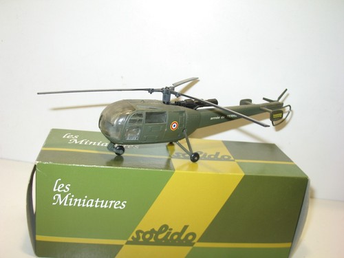 Solido hélicoptére alouette - solido,,