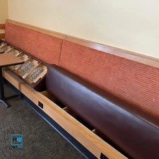 (2) Single Banquette 91” x