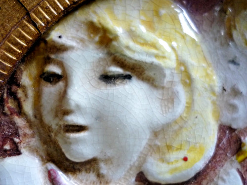 Sculpture bas relief vintage - sculpture,