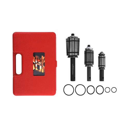 Exhaust pipe expander set