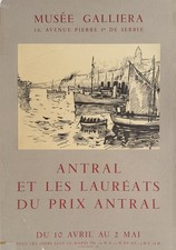 Robert Louis Antral - Poster Affiche exposition Musée Galliéra Paris Peinture