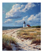 Affiche d'art mural phare