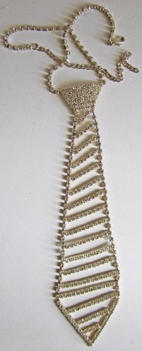Cravate strass fantaisie - cravate,