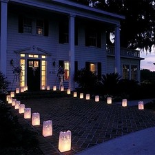 6 Bougies LED blanches -