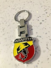 🇫🇷 porte-clés ABARTH fiat 500 keychain ABARTH PORTE CLEF FIAT 500 FIAT ABARTH