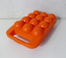 Boite oeufs vintage orange - boite,