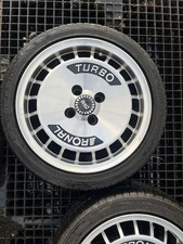 4x RONAL R10 Turbo 7x15 4x100 ET:28  Pour Renault 5 GT Turbo, Clio 16S, R19 16S