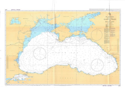 Carte marine vintage original - carte,