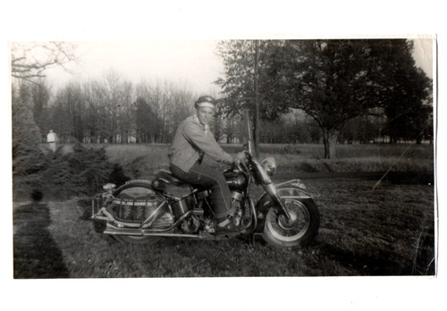 Vintage photo harley davidson - vintage,