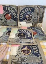 10 Anciens Disques Odéon Disque A Aiguille Musique Vintage