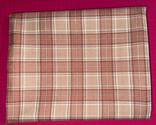 Tissu ancien pure laine tartan