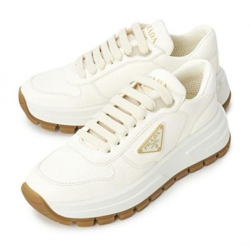 Prada sneakers cuir - en,